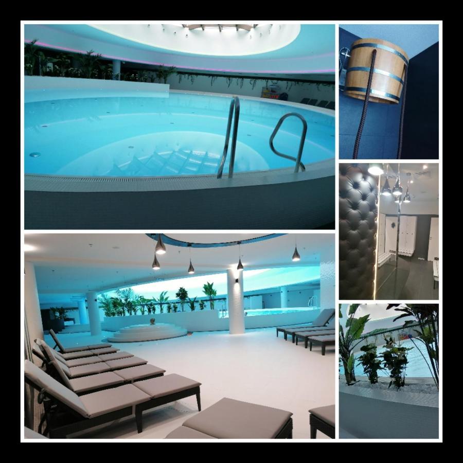 Szczecin Hanza Tower Apartment-Basen Экстерьер фото