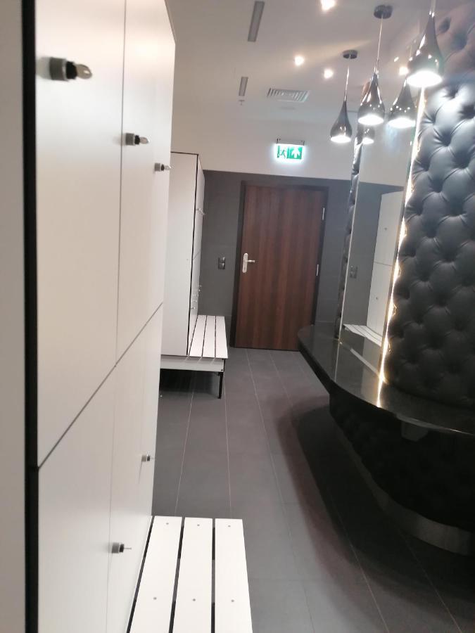 Szczecin Hanza Tower Apartment-Basen Экстерьер фото