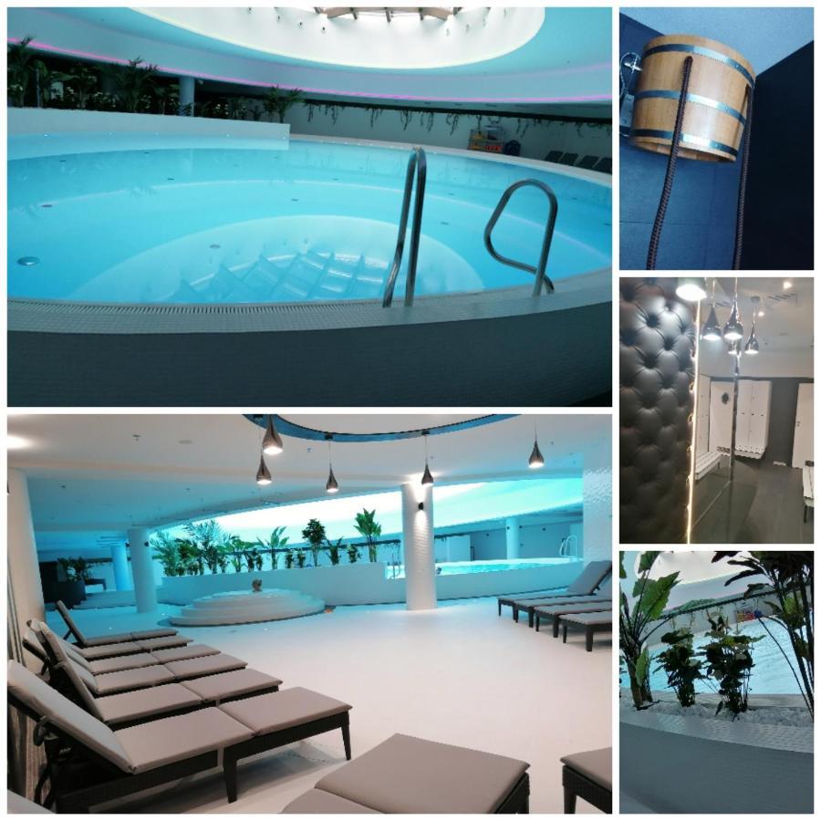 Szczecin Hanza Tower Apartment-Basen Экстерьер фото