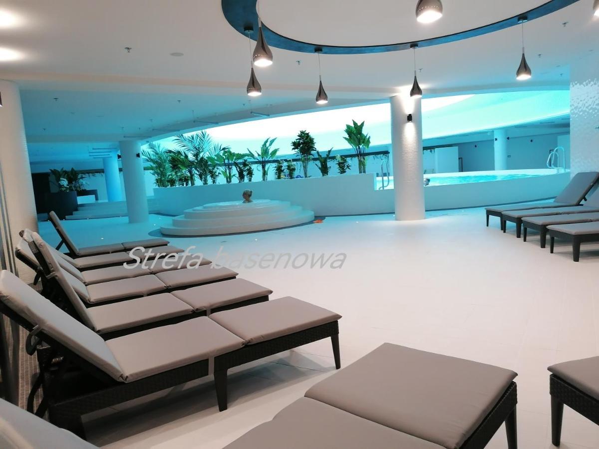 Szczecin Hanza Tower Apartment-Basen Экстерьер фото